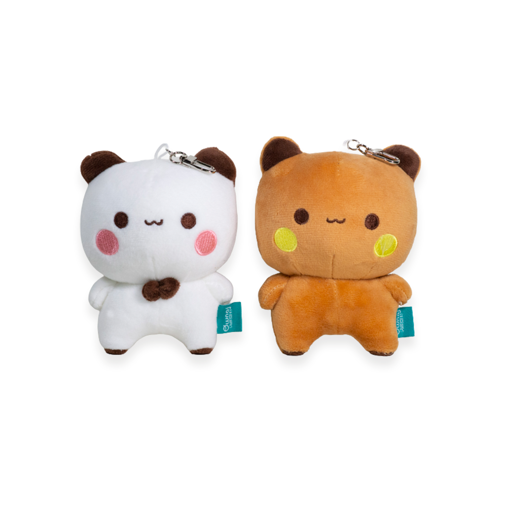 Bear and Panda Plush Keychains – Ownaj